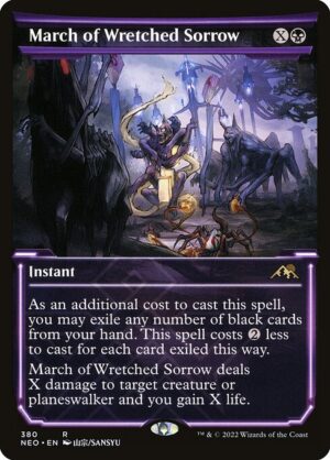 March of Wretched Sorrow - Foil<br /><span class="collector-number">Collector No. 380</span>