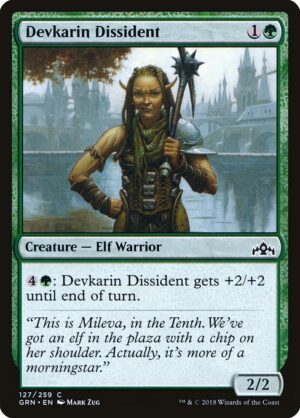 Devkarin Dissident<br /><span class="collector-number">Collector No. 127</span>