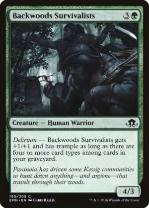 Backwoods Survivalists<br /><span class="collector-number">Collector No. 150</span>