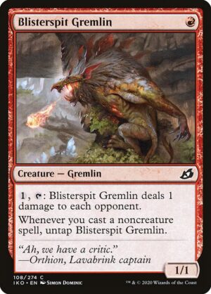 Blisterspit Gremlin<br /><span class="collector-number">Collector No. 108</span>