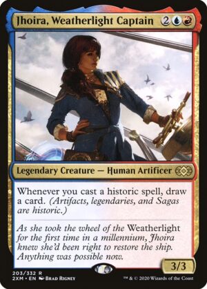 Jhoira, Weatherlight Captain<br /><span class="collector-number">Collector No. 203</span>