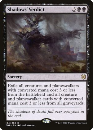 Shadows' Verdict<br /><span class="collector-number">Collector No. 124</span>