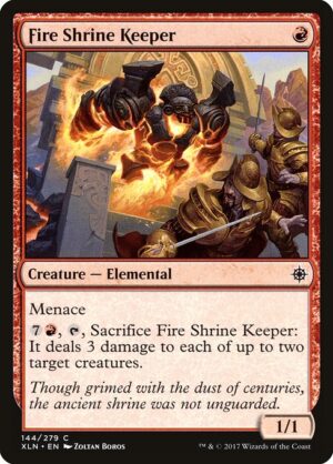 Fire Shrine Keeper<br /><span class="collector-number">Collector No. 144</span>