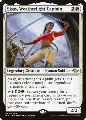 Sisay, Weatherlight Captain<br /><span class="collector-number">Collector No. 29</span>