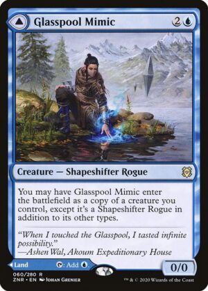 Glasspool Mimic // Glasspool Shore - Foil<br /><span class="collector-number">Collector No. 60</span>