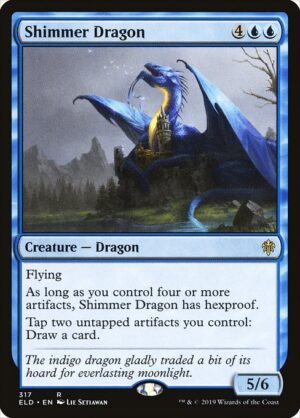 Shimmer Dragon<br /><span class="collector-number">Collector No. 317</span>