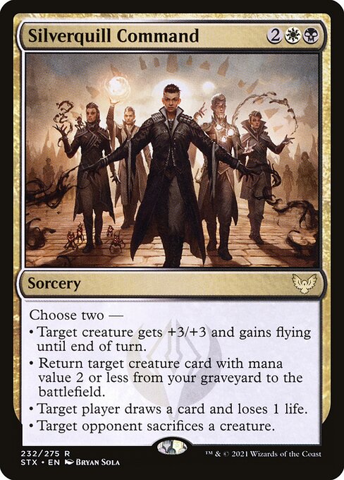 Silverquill Command<br /><span class="collector-number">Collector No. 232</span>