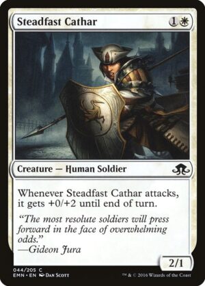 Steadfast Cathar<br /><span class="collector-number">Collector No. 44</span>