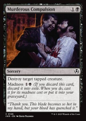 Murderous Compulsion<br /><span class="collector-number">Collector No. 126</span>