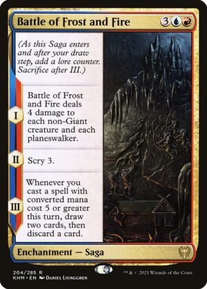 Battle of Frost and Fire<br /><span class="collector-number">Collector No. 204</span>