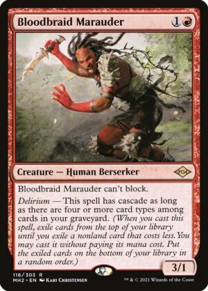 Bloodbraid Marauder<br /><span class="collector-number">Collector No. 116</span>