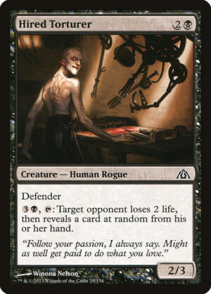 Hired Torturer<br /><span class="collector-number">Collector No. 25</span>