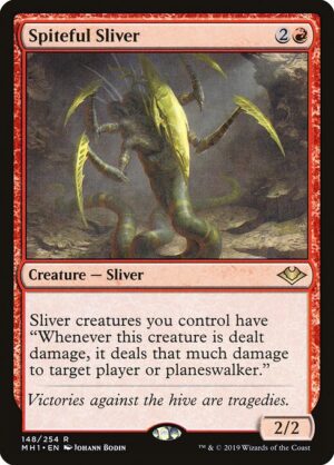 Spiteful Sliver - Foil<br /><span class="collector-number">Collector No. 148</span>