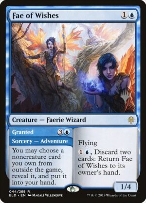 Fae of Wishes // Granted<br /><span class="collector-number">Collector No. 44p</span>