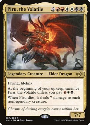 Piru, the Volatile<br /><span class="collector-number">Collector No. 207</span>