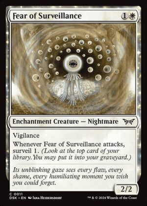 Fear of Surveillance<br /><span class="collector-number">Collector No. 11</span>