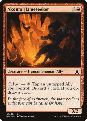 Akoum Flameseeker<br /><span class="collector-number">Collector No. 101</span>