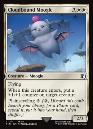Cloudbound Moogle - Foil<br /><span class="collector-number">Collector No. 11</span>