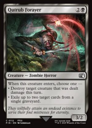 Qutrub Forayer<br /><span class="collector-number">Collector No. 112</span>