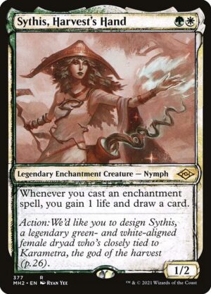 Sythis, Harvest's Hand<br /><span class="collector-number">Collector No. 377</span>