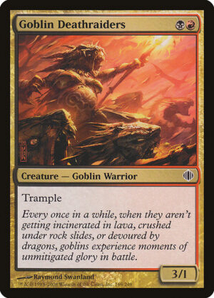 Goblin Deathraiders<br /><span class="collector-number">Collector No. 169</span>