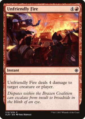 Unfriendly Fire<br /><span class="collector-number">Collector No. 172</span>
