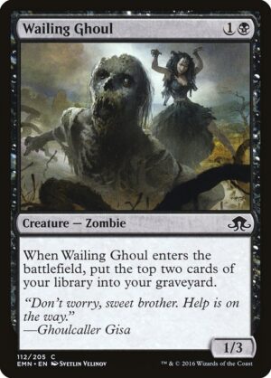 Wailing Ghoul<br /><span class="collector-number">Collector No. 112</span>