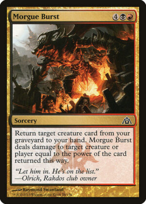 Morgue Burst<br /><span class="collector-number">Collector No. 86</span>