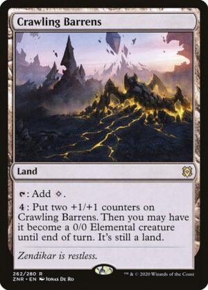 Crawling Barrens<br /><span class="collector-number">Collector No. 262</span>