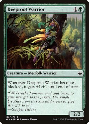 Deeproot Warrior<br /><span class="collector-number">Collector No. 186</span>