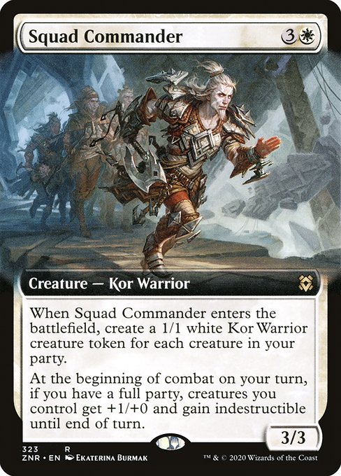 Squad Commander<br /><span class="collector-number">Collector No. 323</span>
