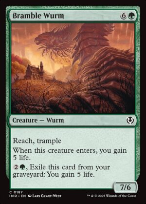 Bramble Wurm<br /><span class="collector-number">Collector No. 187</span>