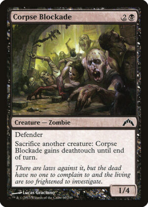 Corpse Blockade<br /><span class="collector-number">Collector No. 60</span>