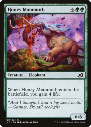 Honey Mammoth<br /><span class="collector-number">Collector No. 158</span>