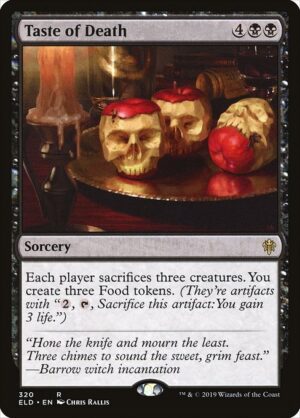 Taste of Death<br /><span class="collector-number">Collector No. 320</span>