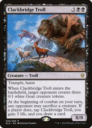 Clackbridge Troll<br /><span class="collector-number">Collector No. 84</span>