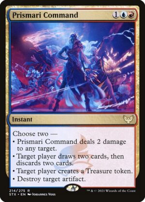 Prismari Command<br /><span class="collector-number">Collector No. 214</span>