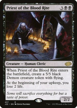 Priest of the Blood Rite<br /><span class="collector-number">Collector No. 457</span>