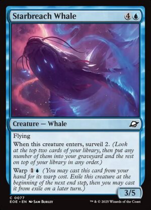 Starbreach Whale<br /><span class="collector-number">Collector No. 77</span>