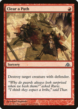 Clear a Path<br /><span class="collector-number">Collector No. 32</span>