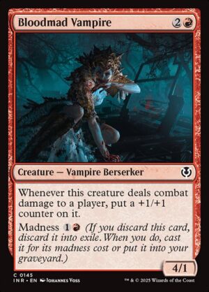 Bloodmad Vampire - Foil<br /><span class="collector-number">Collector No. 145</span>