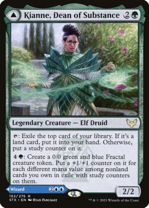Kianne, Dean of Substance // Imbraham, Dean of Theory<br /><span class="collector-number">Collector No. 152</span>