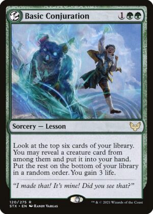 Basic Conjuration - Foil<br /><span class="collector-number">Collector No. 120</span>