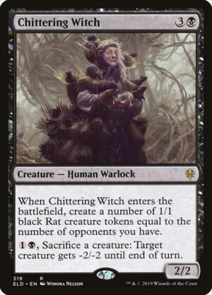 Chittering Witch<br /><span class="collector-number">Collector No. 319</span>
