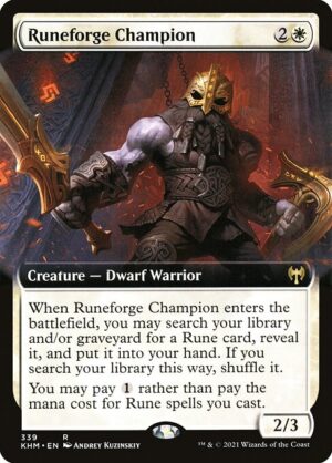 Runeforge Champion<br /><span class="collector-number">Collector No. 339</span>