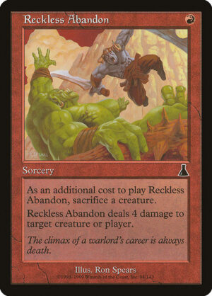 Reckless Abandon<br /><span class="collector-number">Collector No. 94</span>