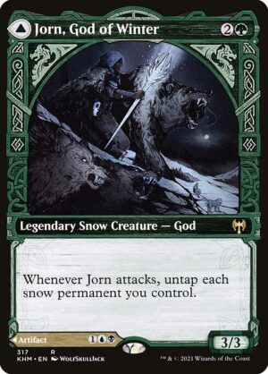 Jorn, God of Winter // Kaldring, the Rimestaff<br /><span class="collector-number">Collector No. 317</span>