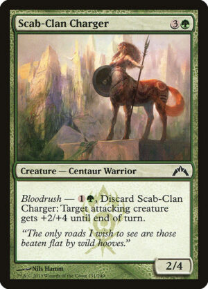 Scab-Clan Charger<br /><span class="collector-number">Collector No. 131</span>