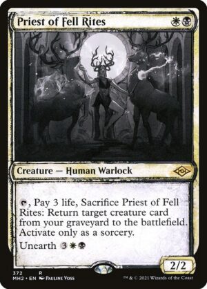 Priest of Fell Rites<br /><span class="collector-number">Collector No. 372</span>