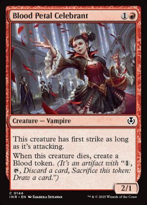 Blood Petal Celebrant<br /><span class="collector-number">Collector No. 144</span>
